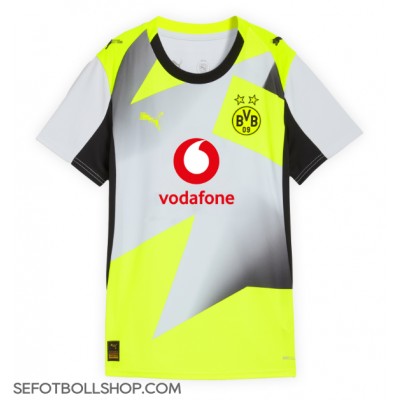 Billiga Borussia Dortmund Yan Couto #2 Borta fotbollskläder Dam 2025-26 Kortärmad Billiga Borussia Dortmund Yan Couto #2 Borta fotbollskläder Dam 2025-26 Kortärmad